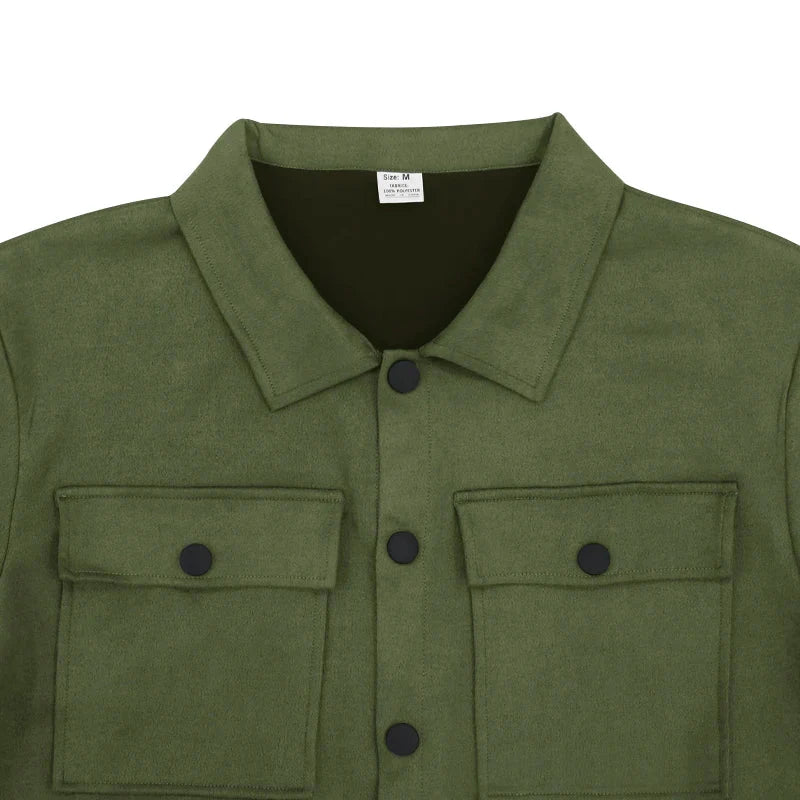 Conjunto Masculino Calça e Jaqueta Casual Fit