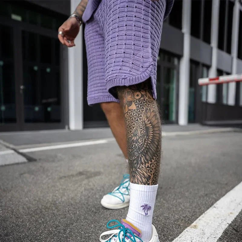 Conjunto Masculino Streetwear - Bermuda e Camiseta