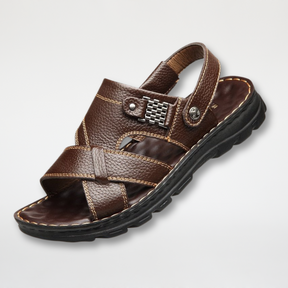 Sandália Masculina de Couro