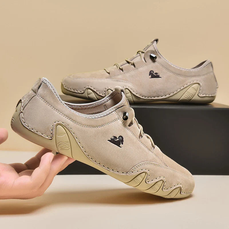 Mocassim Masculino Confortável de Couro Sintético