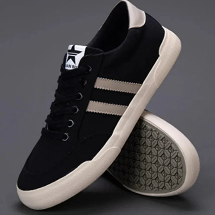 Tênis Masculino Casual de Lona de Algodão