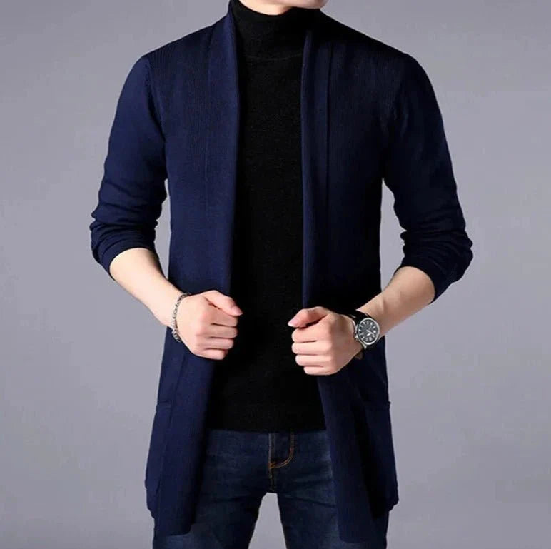 Cardigã Masculino de Malha - Conforto e Sofisticação