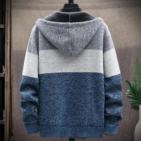 Casaco Masculino de Lã com Capuz - Estilo e Conforto