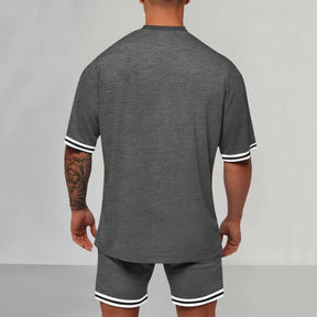 Conjunto Masculino Casual - Bermuda e Camiseta