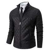 Jaqueta Masculina Patchwork - Cardigã Masculino - Outono/Inverno 2024