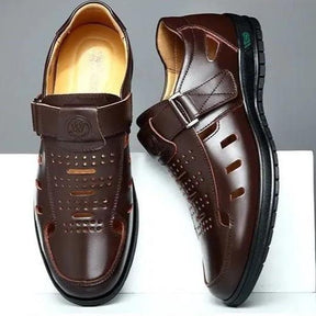 Sandália Masculina de Couro