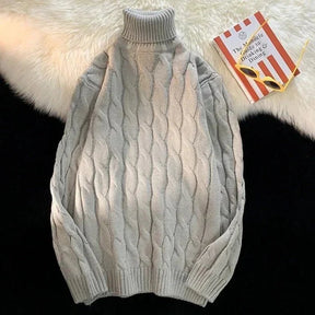 Suéter Masculino de Gola Alta - Elegância e Conforto